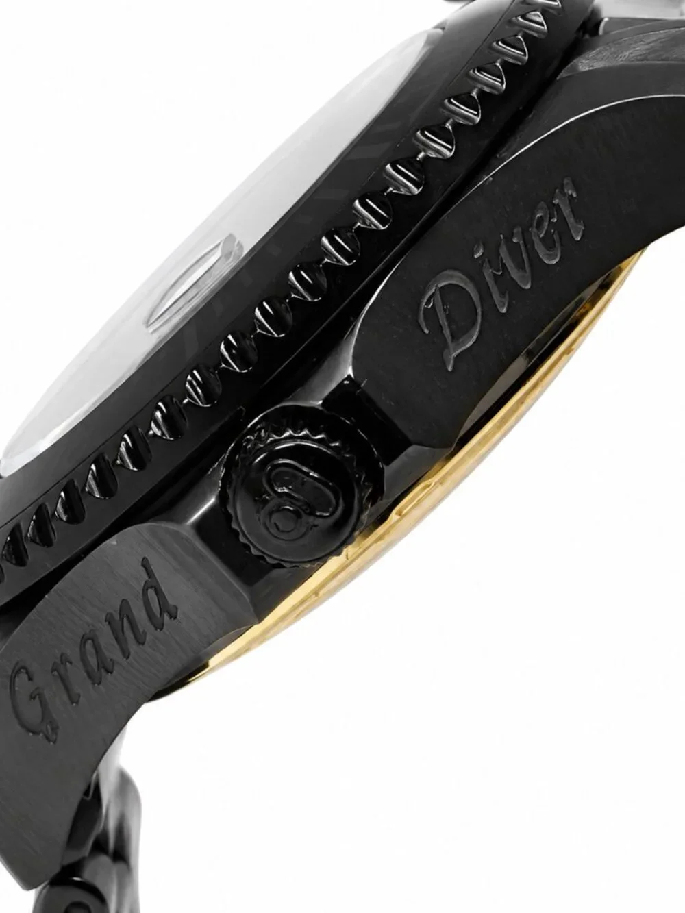 Invicta Grand Diver 47mm Automatic NH35A Men's Watch - All Black - 21869 - NICE!